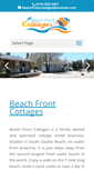 Mobile Screenshot of beachfrontcottages.net
